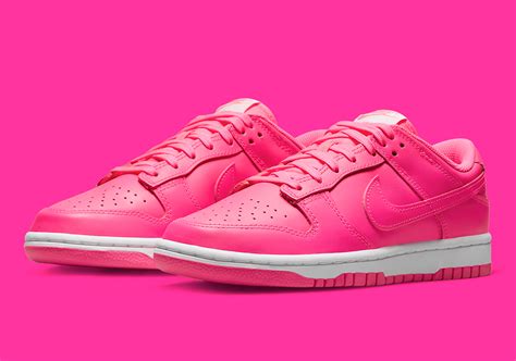 hot pink nike dunks|nike low dunks women's pink.